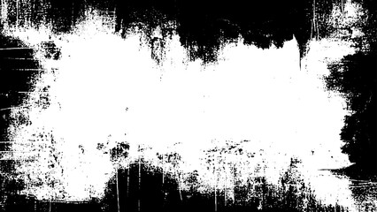 Abstract grunge frame. vector template.