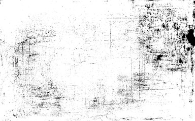 Abstract texture of grunge white and black scratches and cracks distressed dust wall  Overlays line sketch vintage stamp texture with effect grunge. Vector design.