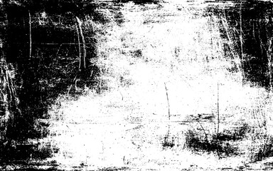 Abstract texture of grunge white and black scratches and cracks distressed dust wall  Overlays line sketch vintage stamp texture with effect grunge. Vector design.