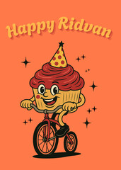 Happy Birthday Ridwan Card &ndash; Elegant Modern Celebration Template