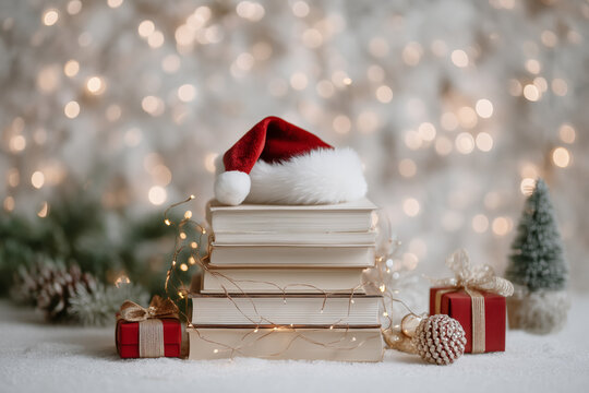 Celebrate the joy of reading and the holiday spirit with cozy books wrapped in festive cheer