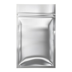 Cosmetic facial mask foil package blank. Face sheet packet design, collagen treatment plastic pouch, woman spa product advertising. Clean wet napkin zip pack illustration. Sugar, tea or sauce blank