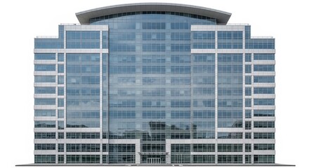 Modern office building design on