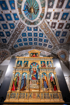 Polyptych of St. Anne of Koper in Ducale Palace - Mantua, Italy