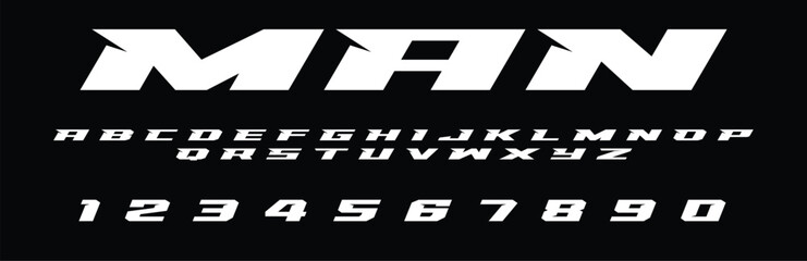 Turbo Lettering Font Alphabet Vector Design High Man Speed Racing Inspired Bold Dynamic Typeface for Automotive Posters Stickers Sports Cars T Shirts and Modern Motion Graphic Projects