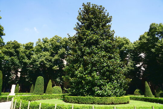 Garden Square of the Ball in Mantua, Italy