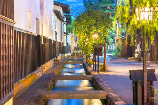 Hida, Gifu, Japan on Shirakabe Dozogai Street 2406