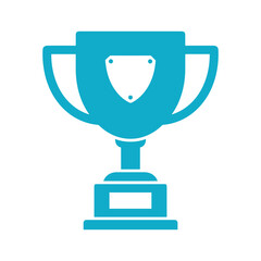 Trophy icon representing achievement and success
