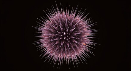 Fototapeta premium Abstract visual representation of infinite growth and complex spreading. Dynamic generative art background perfect for technology concepts ,dynamic ,movement ,concepts