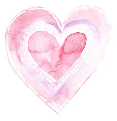 pink heart on white, valentine day