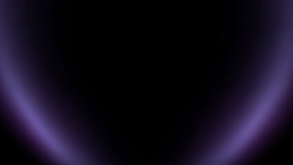 Glow of twin violet light rays curving gracefully against a deep black backdrop