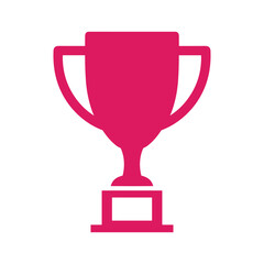 Trophy icon representing achievement and success