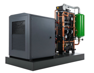 Industrial refrigeration unit with advanced cooling system