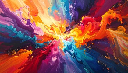abstract, color, burst, flow, paint, motion, vibrant, background, template, abstract background, energy, dynamic, creative, modern, digital art, splash, wave, design, wallpaper, bright, movement, arti