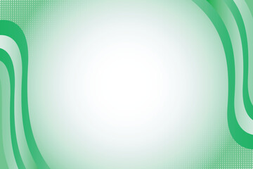 Abstract gradient green background with geometry shape or soft backdrop wallpaper for flyer banner presentation