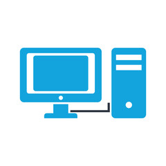 Computer system with monitor and tower