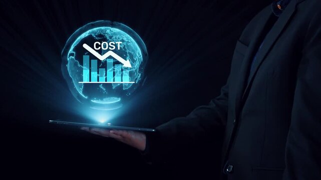 Cost reduction and cost saving through digital transformation, business cost optimization, operational cost reduction, financial savings, and resource efficiency strategies for business success. Elide