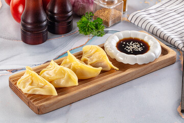 Japanese cuisine stuffed dumplings Gyoza