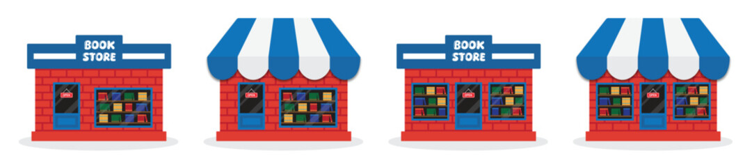 Book store icon, Vector illustration