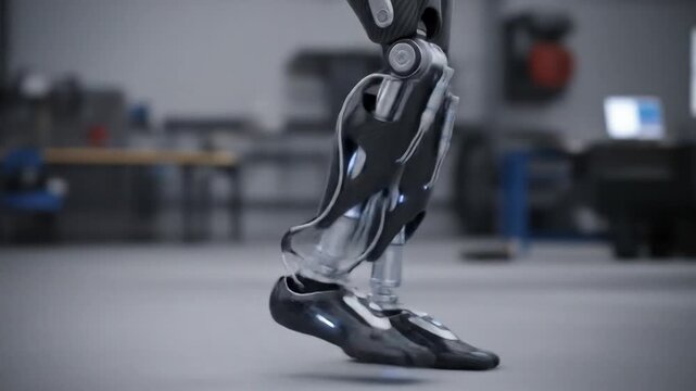 Advanced Bionic Leg Technology for Enhanced Mobility and Rehabilitation.