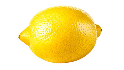 A vibrant, whole, yellow citrus fruit with a textured rind set against a black backdrop