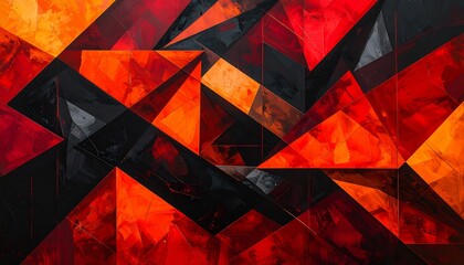 red grunge background