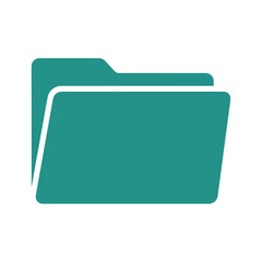 Folder icon representing digital storage