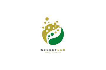 Biotech Development Vector Logo Template. Biotech logo suitable for Research Development on Industrial, Food, and Horticulture, Tissue Cultures Industry etc.