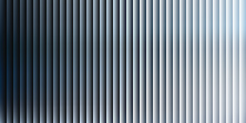 Vertical gray stripes background with gradient effect
