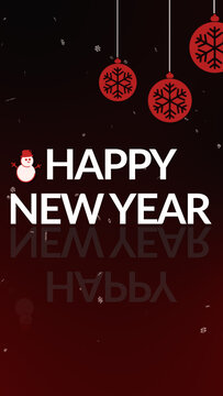 Vertical New Year Countdown 01