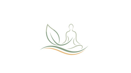 Luxury Spa and Wellness Relaxation Abstract Logo Vector