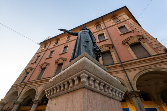 Monumento a Ugo Bassi statue - Bologna, Italy