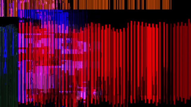System failure and static. A Bad Screen Transition creates a chaotic technology interference.