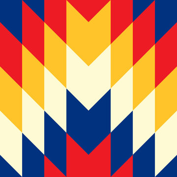 seamless chevron geometric pattern