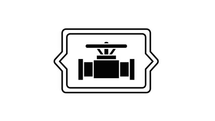 Simple Line Art Camera Icon Design.