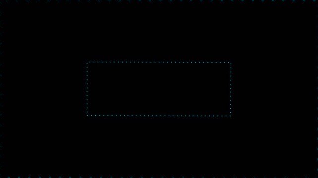 Purple neon webcam overlay with glowing edges and soft light reflections on transparent background suitable for streaming layout gaming events and futuristic digital decoration. 4k