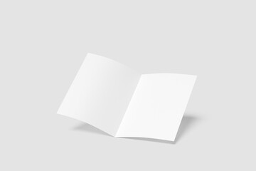 A5 Bifold Brochure Mockup