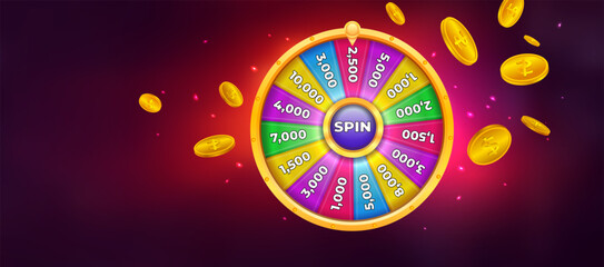 Wheel of Fortune. Spin Game. Casino Daily Bonus