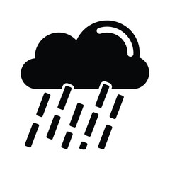 Cloud with heavy rain