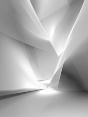 High-key White Background With Subtle Geometric Diagonal Lines in an Abstract Design Used for Artistic or Design Purposes