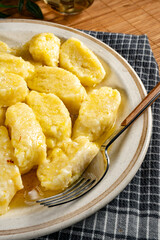 Tasty lazy dumplings.