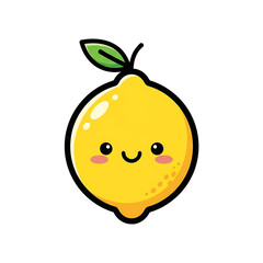 Happy Lemon Character. (2)