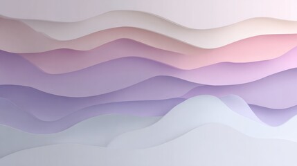 Obraz premium Lavender Gradient Layers Create a Soft Background With a Modern Design Ideal for a Minimalist Setting