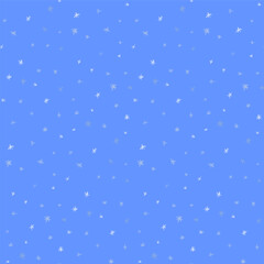 Snowflakes in the sky