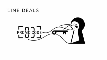 Unlock exclusive savings with a unique promo code and a secure keyhole for discounts