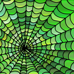 abstract vector stained-glass mosaic background