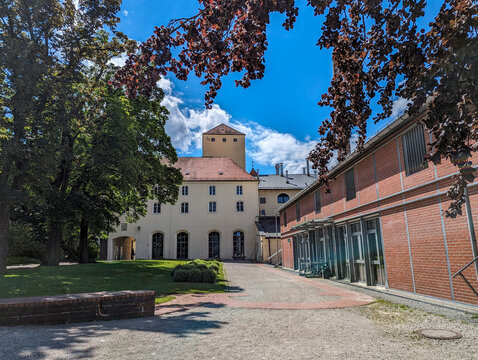 Famous historical Weihenstephan brewery in Freising, the worlds oldest brewery