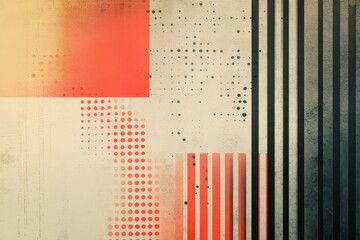 Faded dotted and striped backgrounds for advertising layouts in minimal style at high resolution