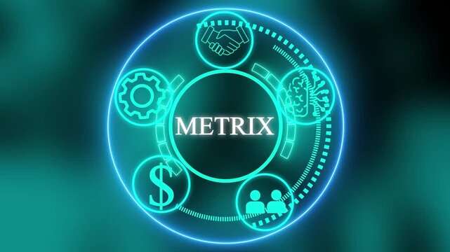 Metrix.Cyber security lock that is being decoded using , data protection business technology.Business, Technology, Internet and network concept.