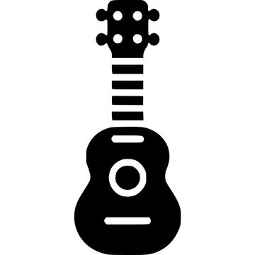 Ukulele Vector Icon